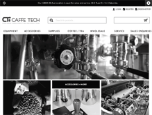 Tablet Screenshot of caffetech.com